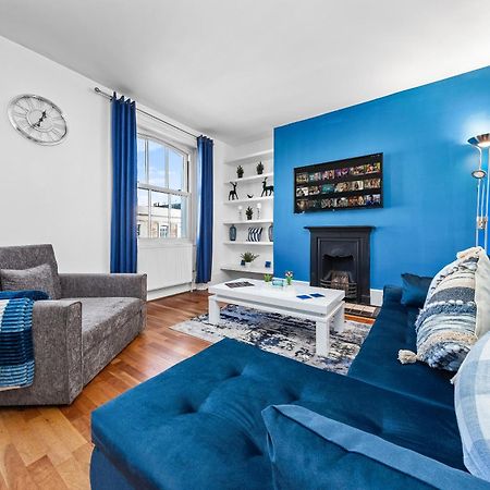 Balcony Blue Theme 1 Bedroom Central London Luxury Flat Near Hyde Park! Accommodates Up To 6! Double Sofa Bed And Next To Station! מראה חיצוני תמונה