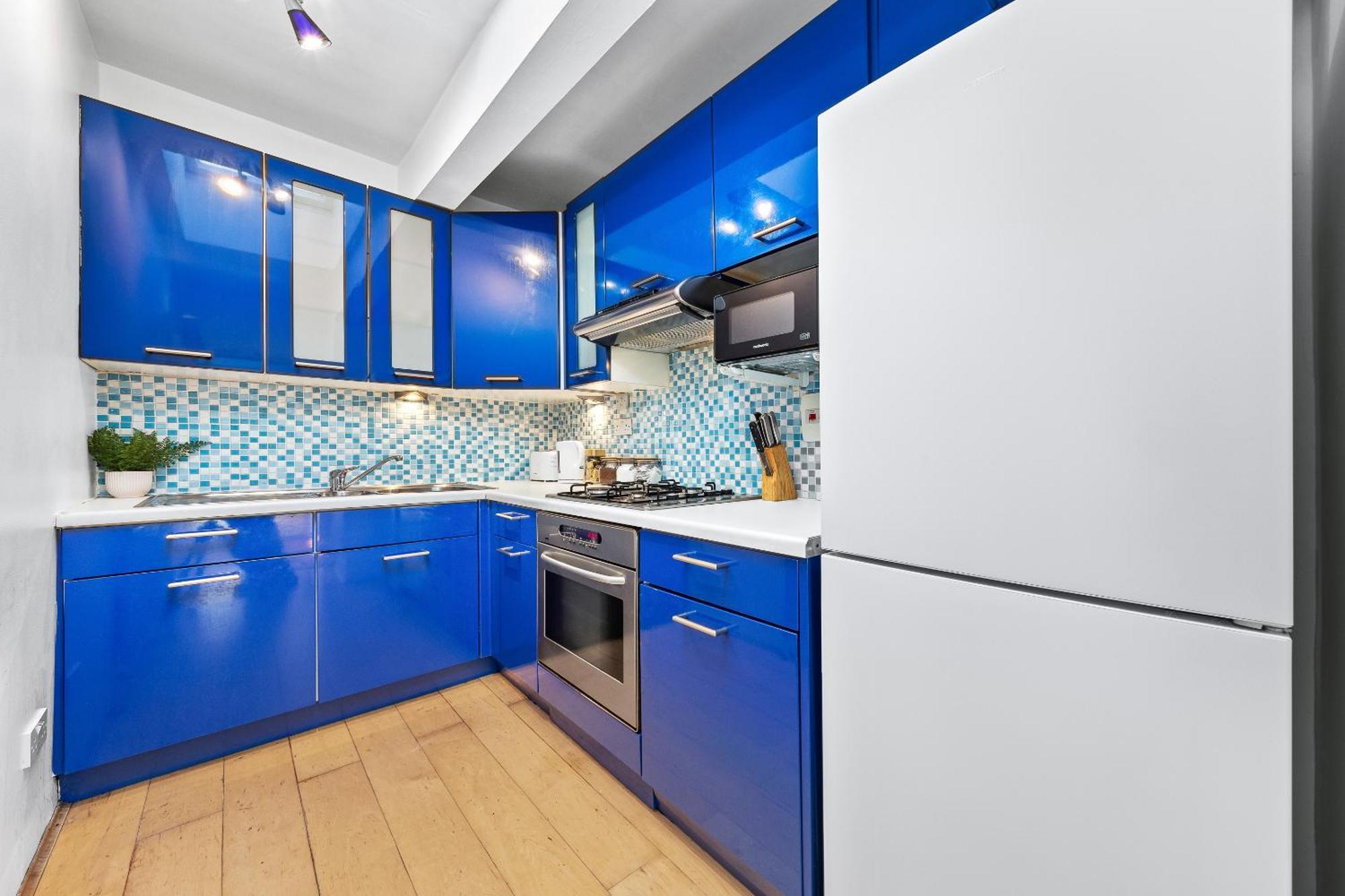 Balcony Blue Theme 1 Bedroom Central London Luxury Flat Near Hyde Park! Accommodates Up To 6! Double Sofa Bed And Next To Station! מראה חיצוני תמונה
